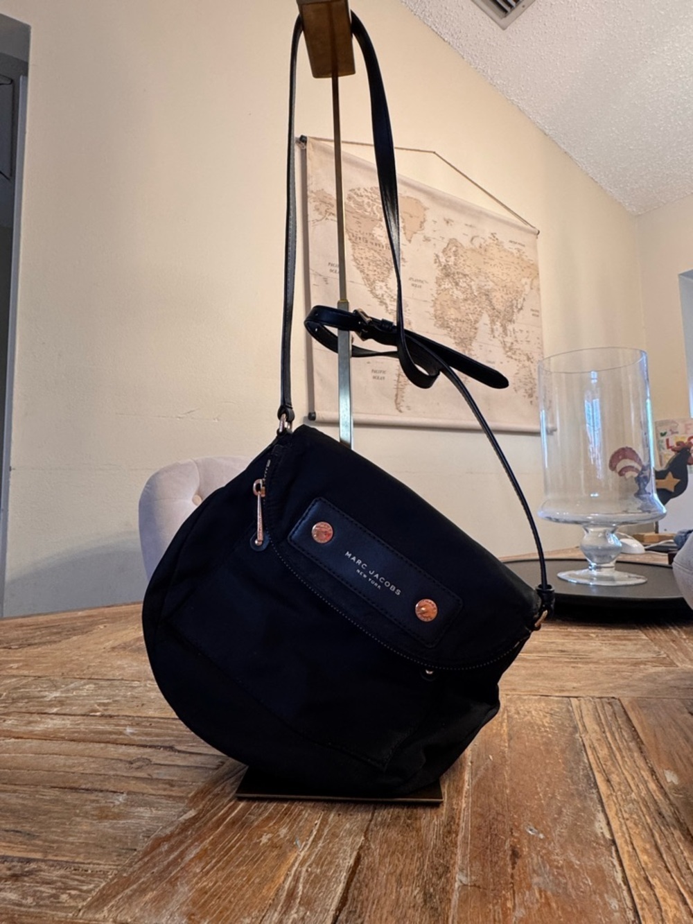 Marc Jacobs Black Nylon Crossbody Bag - Picture 2 of 12
